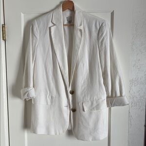 a new day White Blazer
